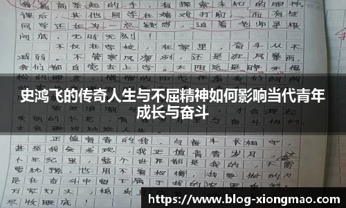 史鸿飞的传奇人生与不屈精神如何影响当代青年成长与奋斗